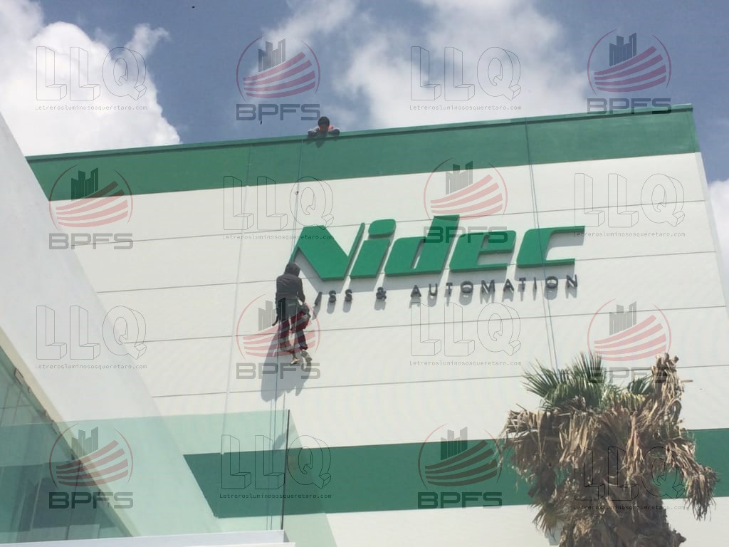Letras 3D Acrílico Nidec