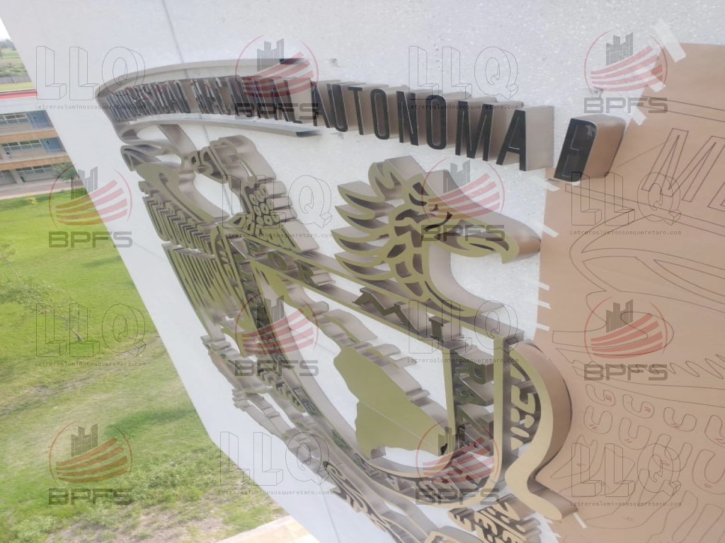 Letras 3D Aluminio